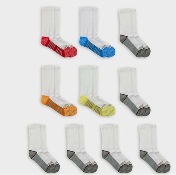 Fruit Of The Loom Boys Crew Socks - Picture 4 of 10